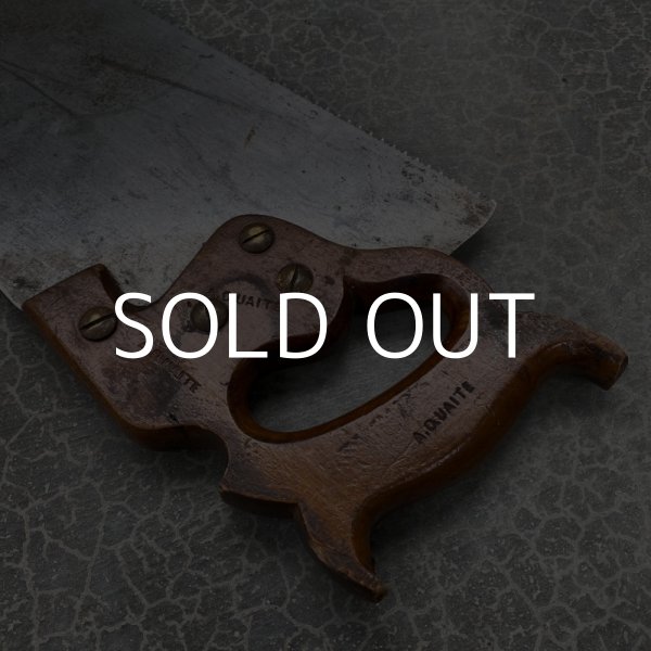 画像4: VINTAGE ANTIQUE HENRY DISSTON & SONS SAW ヴィンテージ アンティーク ノコギリ アメリカ / インダストリアル 鋸 工具 道具 USA (4)