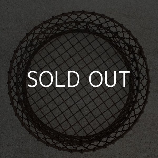 画像4: VINTAGE ANTIQUE WIRE BASKET ヴィンテージ アンティーク ワイヤーバスケット ゴミ箱 アメリカ / インダストリアル ダストボックス 収納 インテリア USA (4)