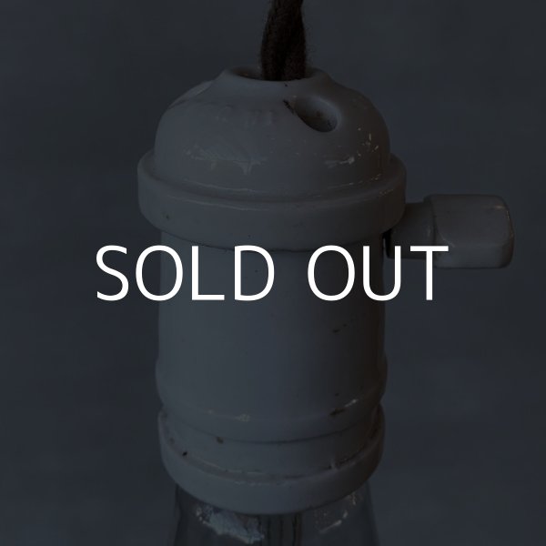 画像3: VINTAGE ANTIQUE LAMP BRYANT PORCELAIN ヴィンテージ アンティーク 吊り下げライト ポーセリン アメリカ / シーリングライト ペンダントライト 天井照明  (3)