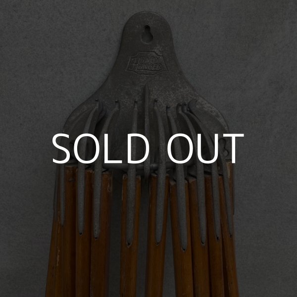 画像3: VINTAGE ANTIQUE DRYING RACK ヴィンテージ アンティーク ドライングラック 物干し アメリカ / インダストリアル ディスプレイ ウッド フォールディング 洗濯物干し 店舗什器 USA (3)