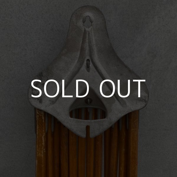 画像4: VINTAGE ANTIQUE DRYING RACK ヴィンテージ アンティーク ドライングラック 物干し アメリカ / インダストリアル ディスプレイ ウッド フォールディング 洗濯物干し 店舗什器 USA (4)