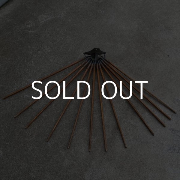 画像5: VINTAGE ANTIQUE DRYING RACK ヴィンテージ アンティーク ドライングラック 物干し アメリカ / インダストリアル ディスプレイ ウッド フォールディング 洗濯物干し 店舗什器 USA (5)