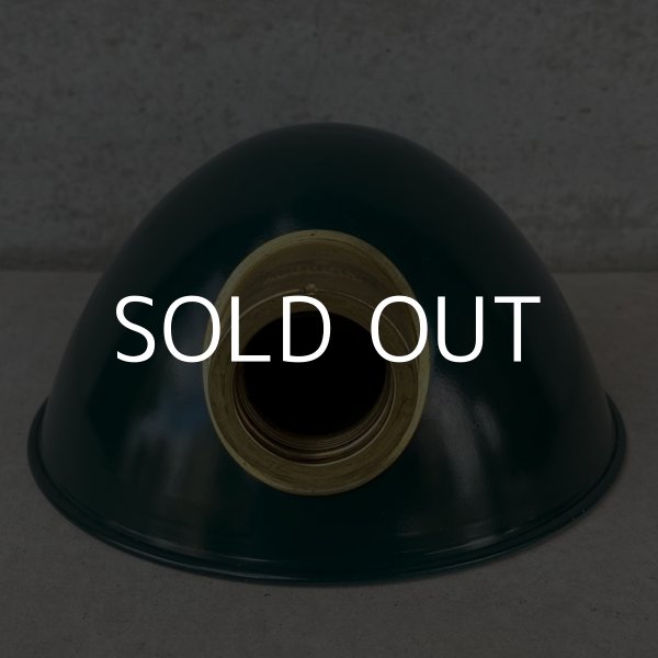 画像2: VINTAGE ANTIQUE HUBBELL LAMP SHADE ヴィンテージ アンティーク ランプシェード アメリカ / インダストリアル コレクタブル ライト パーツ 照明 傘 店舗什器 USA (2)