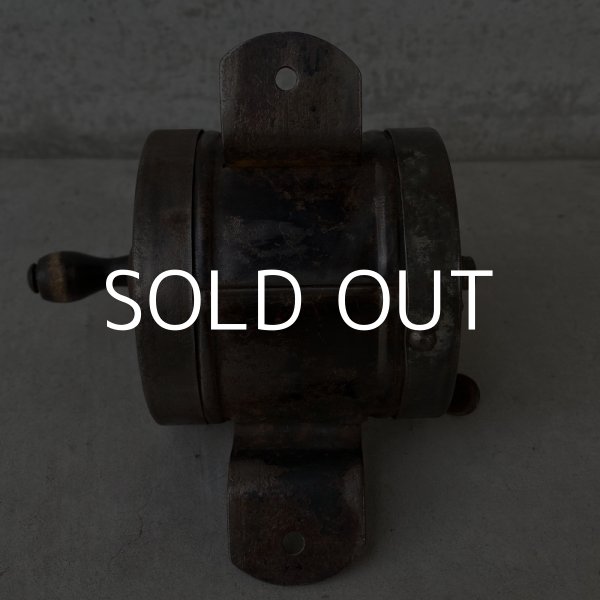 画像6: VINTAGE ANTIQUE DUSTLESS WOOD HANDLE CLOTHES LINE REEL ヴィンテージ アンティーク クロスラインリール 洗濯紐 アメリカ / ディスプレイ 店舗什器 USA (6)