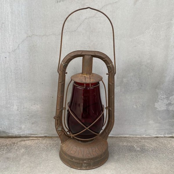 画像2: VINTAGE ANTIQUE DIETZ LANTERN MONARCH ヴィンテージ アンティーク デイツ モナーク ランタン オイルランプ アメリカ / キャンプ アウトドア N.Y. USA (8) (2)