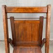 画像5: VINTAGE ANTIQUE FOLDING CHAIR WOOD KIDS ヴィンテージ アンティーク フォールディングチェア 折り畳み椅子 アメリカ / インダストリアル ウッド キッズ 子供用 木製 家具 店舗 什器 USA (5)