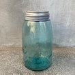 画像1: VINTAGE ANTIQUE BALL MASON JAR ヴィンテージ アンティーク ボール メイソンジャー ガラス瓶 アメリカ / 小物入れ 店舗什器 (2) (1)