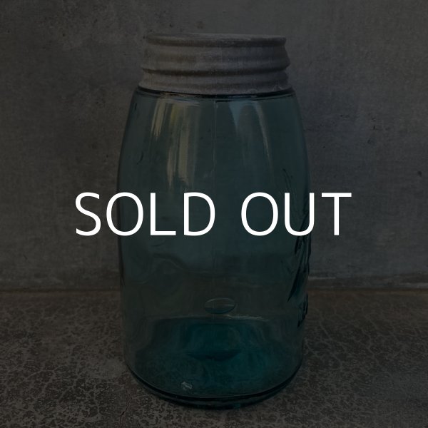 画像3: VINTAGE ANTIQUE BALL MASON JAR ヴィンテージ アンティーク ボール メイソンジャー ガラス瓶 アメリカ / 小物入れ 店舗什器 (1) (3)