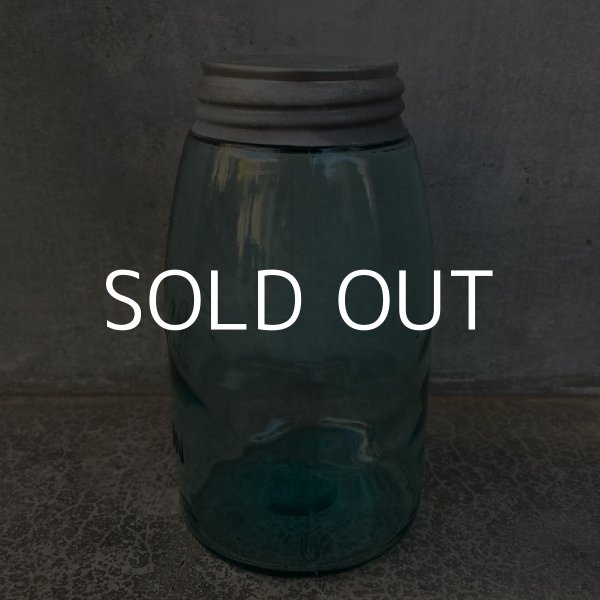 画像4: VINTAGE ANTIQUE BALL MASON JAR ヴィンテージ アンティーク ボール メイソンジャー ガラス瓶 アメリカ / 小物入れ 店舗什器 (2) (4)