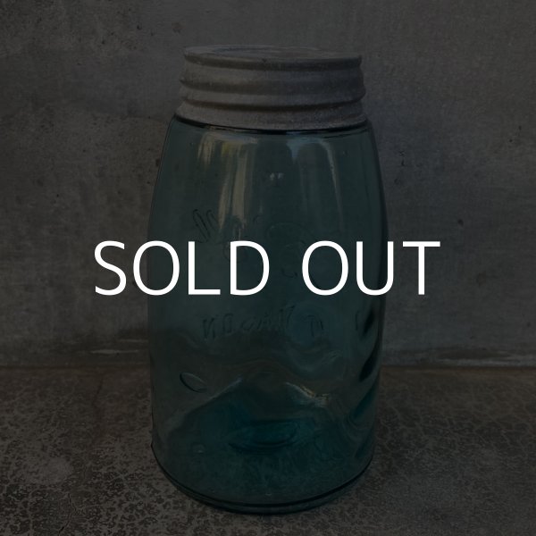 画像2: VINTAGE ANTIQUE BALL MASON JAR ヴィンテージ アンティーク ボール メイソンジャー ガラス瓶 アメリカ / 小物入れ 店舗什器 (1) (2)