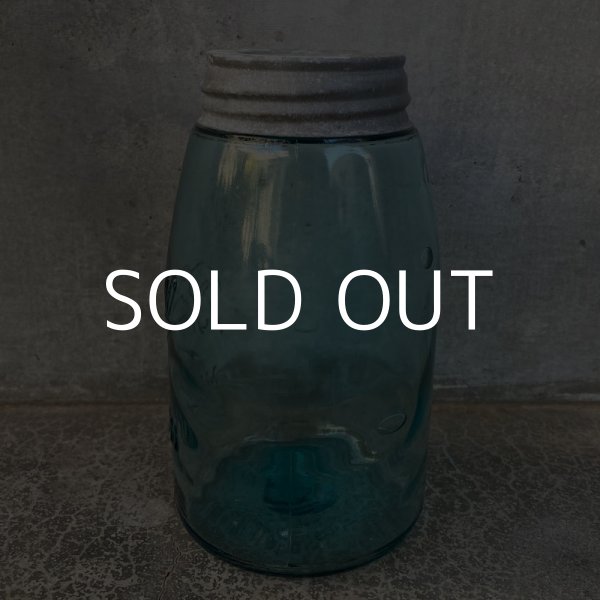 画像4: VINTAGE ANTIQUE BALL MASON JAR ヴィンテージ アンティーク ボール メイソンジャー ガラス瓶 アメリカ / 小物入れ 店舗什器 (1) (4)