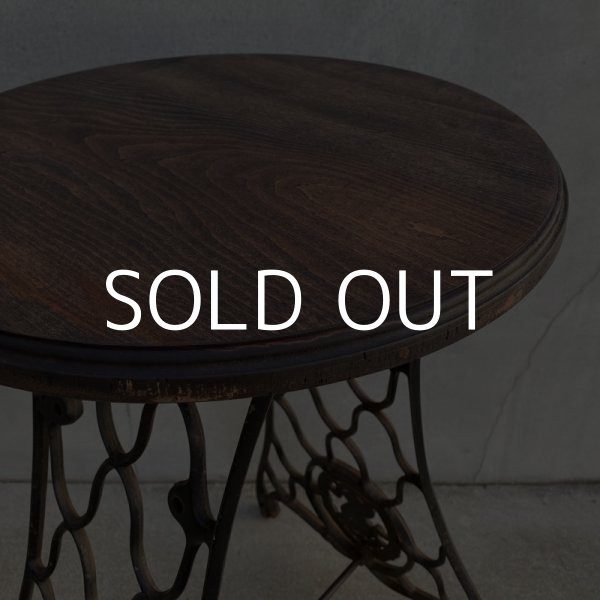 画像7: VINTAGE ANTIQUE SINGER ヴィンテージ アンティーク シンガー ミシン足テーブル アメリカ / 足踏みミシン テーブル 家具  店舗 什器 (7)