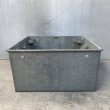 画像4: VINTAGE ANTIQUE TOOLBOX PARTSBOX ヴィンテージ アンティーク ツールボックス パーツボックス / インダストリアル  ガレージ 鉄 工具入れ 工具箱 収納 (4)