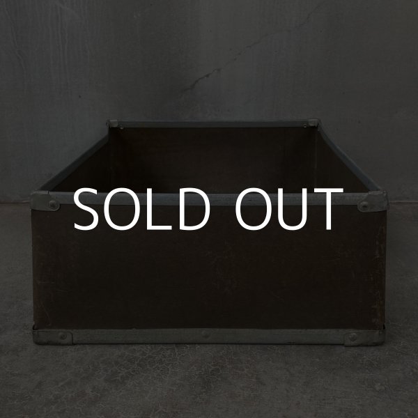 画像4: VINTAGE ANTIQUE FIBER BOX ヴィンテージ アンティーク ファイバー ボックス 箱 アメリカ / インダストリアル 収納 店舗 什器 USA (2) (4)