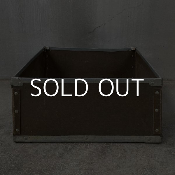 画像2: VINTAGE ANTIQUE FIBER BOX ヴィンテージ アンティーク ファイバー ボックス 箱 アメリカ / インダストリアル 収納 店舗 什器 USA (2) (2)