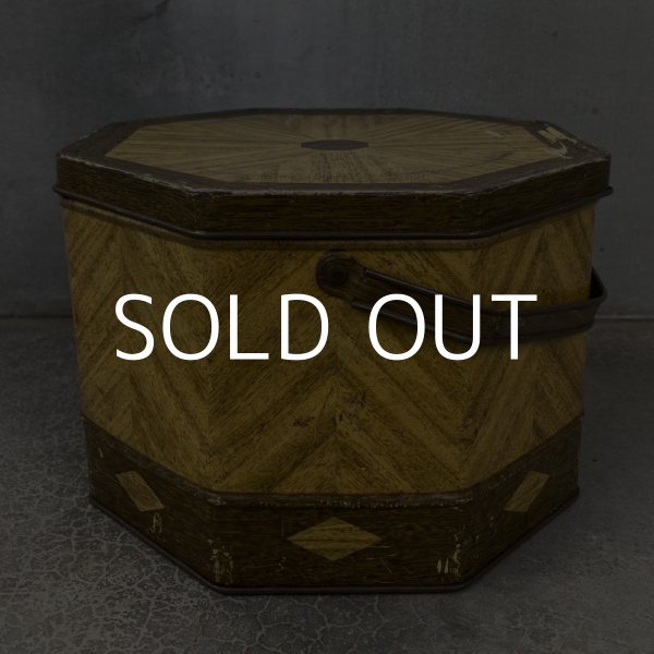 画像4: VINTAGE ANTIQUE LOOSE WILES BISCUIT TIN BOX ヴィンテージ アンティーク ビスケット 缶 アメリカ / キッチン インテリア キャンプ 収納 店舗什器 (4)