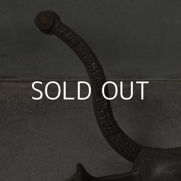 画像6: VINTAGE ANTIQUE FOOD CHOPPER LF&C ヴィンテージ アンティーク フードチョッパー ミートグラインダー アメリカ / インダストリアル キッチン インテリア キャストアイアン 道具 USA (6)