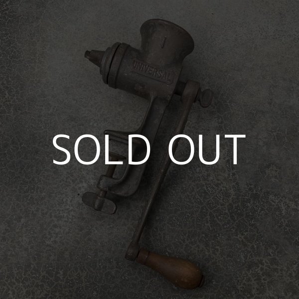 画像3: VINTAGE ANTIQUE FOOD CHOPPER LF&C ヴィンテージ アンティーク フードチョッパー ミートグラインダー アメリカ / インダストリアル キッチン インテリア キャストアイアン 道具 USA (3)