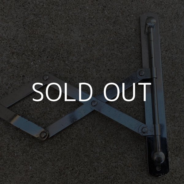 画像6: VINTAGE ANTIQUE SHAVING MIRROR SCISSOR ARM ヴィンテージ アンティーク シェービングミラー シザーアーム 鏡 壁付けミラー / 壁掛け ディスプレイ JAPAN (6)