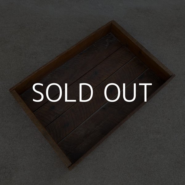 画像6: VINTAGE ANTIQUE WOODBOX WOODCASE EDWARD C GRANDE INC ヴィンテージ アンティーク ウッドボックス ウッドケース 木箱 アメリカ / ディスプレイ 花屋 収納 店舗什器 USA (6)