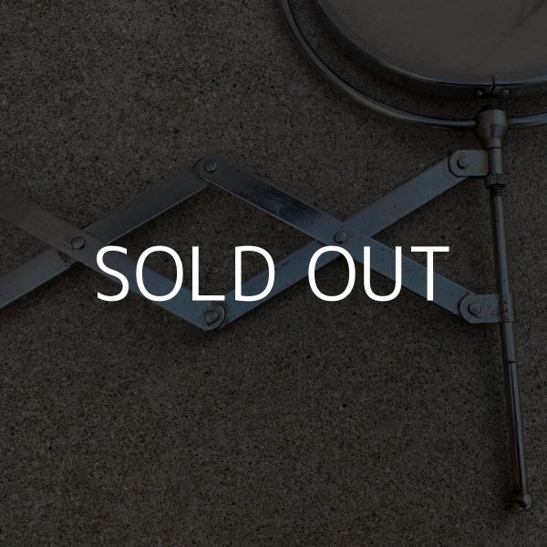 画像7: VINTAGE ANTIQUE SHAVING MIRROR SCISSOR ARM ヴィンテージ アンティーク シェービングミラー シザーアーム 鏡 壁付けミラー / 壁掛け ディスプレイ JAPAN (7)