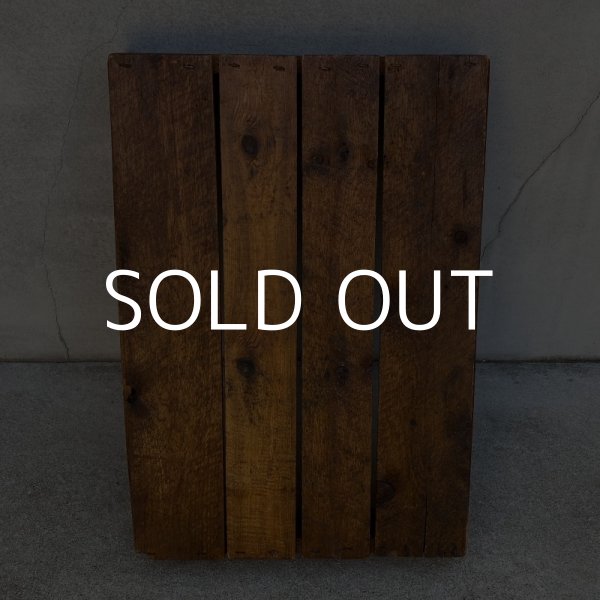 画像7: VINTAGE ANTIQUE WOODBOX WOODCASE EDWARD C GRANDE INC ヴィンテージ アンティーク ウッドボックス ウッドケース 木箱 アメリカ / ディスプレイ 花屋 収納 店舗什器 USA (7)