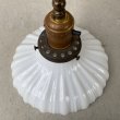 画像4: VINTAGE ANTIQUE LAMP LIGHT WALL LAMP ヴィンテージ アンティーク ライト ウォールランプ ブラケットランプ 照明 アメリカ / 壁付けランプ ミルクガラスシェード 店舗什器 USA (2) (4)