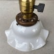 画像5: VINTAGE ANTIQUE LAMP LIGHT WALL LAMP ヴィンテージ アンティーク ライト ウォールランプ ブラケットランプ 照明 アメリカ / 壁付けランプ ミルクガラスシェード 店舗什器 USA (1) (5)