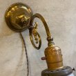 画像7: VINTAGE ANTIQUE LAMP LIGHT WALL LAMP ヴィンテージ アンティーク ライト ウォールランプ ブラケットランプ 照明 アメリカ / 壁付けランプ ミルクガラスシェード 店舗什器 USA (2) (7)