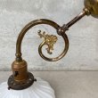 画像5: VINTAGE ANTIQUE LAMP LIGHT WALL LAMP ヴィンテージ アンティーク ライト ウォールランプ ブラケットランプ 照明 アメリカ / 壁付けランプ ミルクガラスシェード 店舗什器 USA (2) (5)