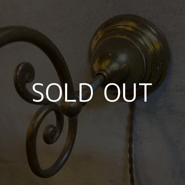 画像6: VINTAGE ANTIQUE LAMP LIGHT WALL LAMP ヴィンテージ アンティーク ライト ウォールランプ ブラケットランプ 照明 アメリカ / 壁付けランプ ミルクガラスシェード 店舗什器 USA (1) (6)