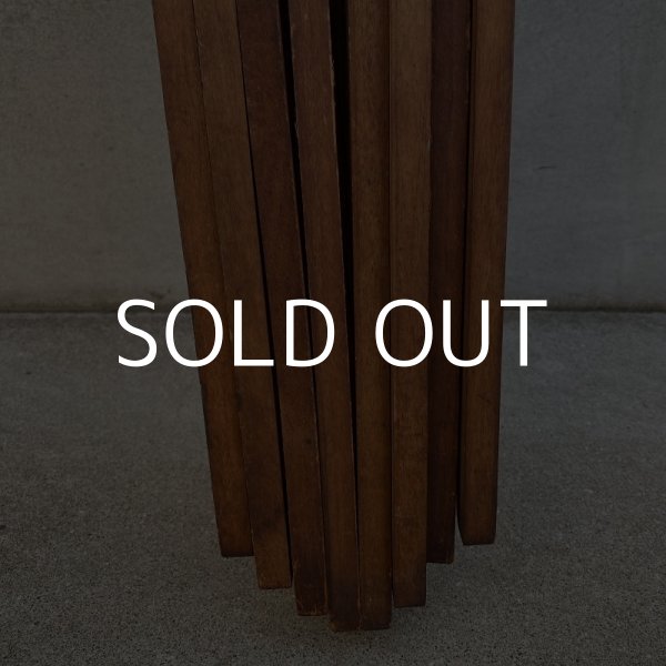 画像7: VINTAGE ANTIQUE DRYING RACK ヴィンテージ アンティーク ドライングラック 洗濯物干し アメリカ / インダストリアル ディスプレイ ウッド フォールディング 店舗什器 USA (2) (7)