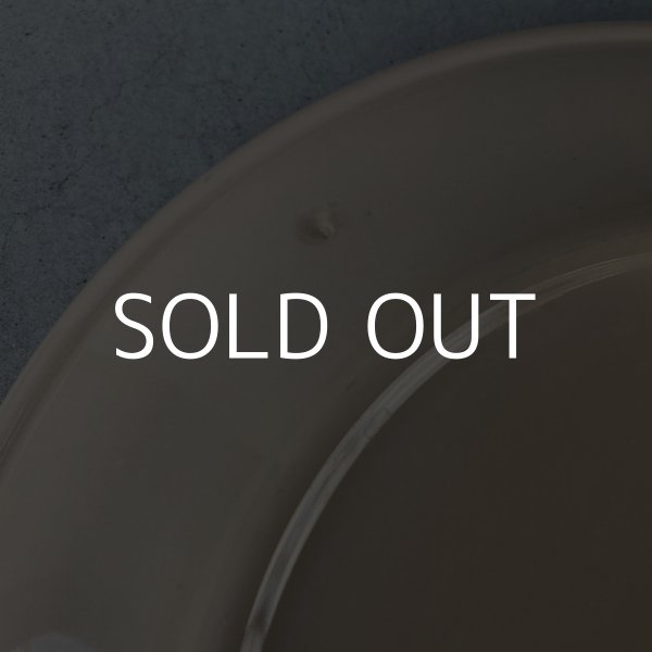 画像4: VINTAGE ANTIQUE WELLSVILLE CHAINA ヴィンテージ アンティーク トレー プレート 皿 / アメリカ アイボリー 陶器 食器 ダイナー USA  (2) (4)