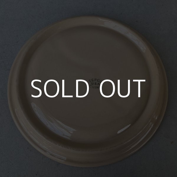 画像2: VINTAGE ANTIQUE TEPCO ヴィンテージ アンティーク テプコ トレー プレート 皿 / アメリカ 陶器 食器 仕切り ダイナ ーUSA  (4) (2)