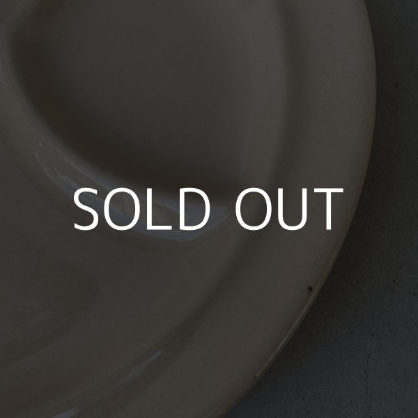 画像5: VINTAGE ANTIQUE TEPCO ヴィンテージ アンティーク テプコ トレー プレート 皿 / アメリカ 陶器 食器 仕切り ダイナー USA  (2) (5)