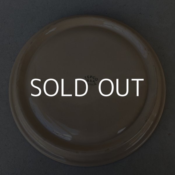 画像2: VINTAGE ANTIQUE TEPCO ヴィンテージ アンティーク テプコ トレー プレート 皿 / アメリカ 陶器 食器 仕切り ダイナー USA  (3) (2)