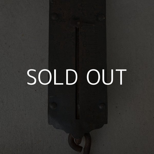 画像5: VINTAGE ANTIQUE FRARY'S SPRING SCALE ヴィンテージ アンティーク スケール アメリカ / インダストリアル 量り 吊り下げ 秤 USA  (5)