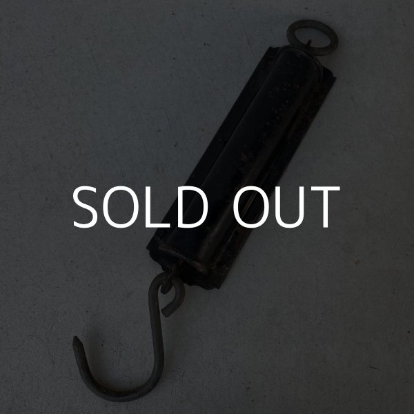 画像2: VINTAGE ANTIQUE LANDERS SPRING SCALE ヴィンテージ アンティーク スケール アメリカ / インダストリアル 量り 吊り下げ 秤 USA  (2)