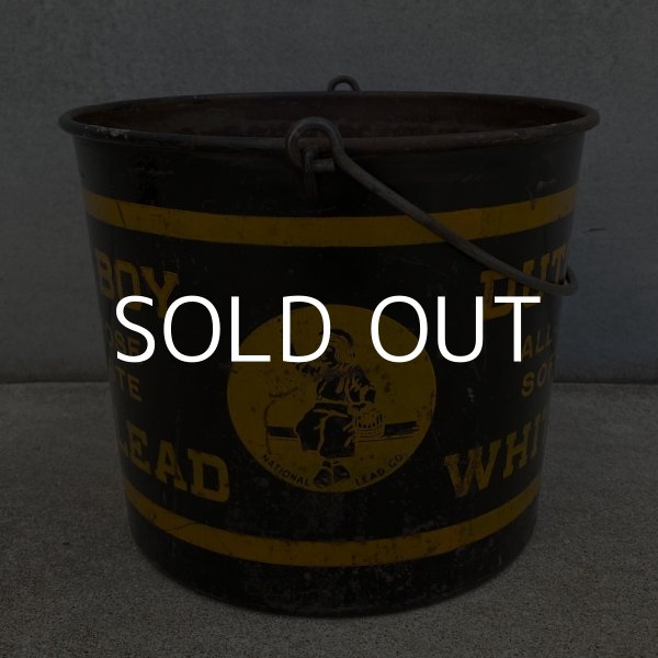 画像5: VINTAGE ANTIQUE DUTCH BOY ヴィンテージ アンティーク ダッチボーイ 缶 ペイント缶 アメリカ / インダストリアル コレクタブル ガレージ ディスプレイ 収納 USA (1) (5)