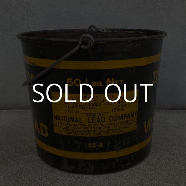 画像4: VINTAGE ANTIQUE DUTCH BOY ヴィンテージ アンティーク ダッチボーイ 缶 ペイント缶 アメリカ / インダストリアル コレクタブル ガレージ ディスプレイ 収納 USA (1) (4)