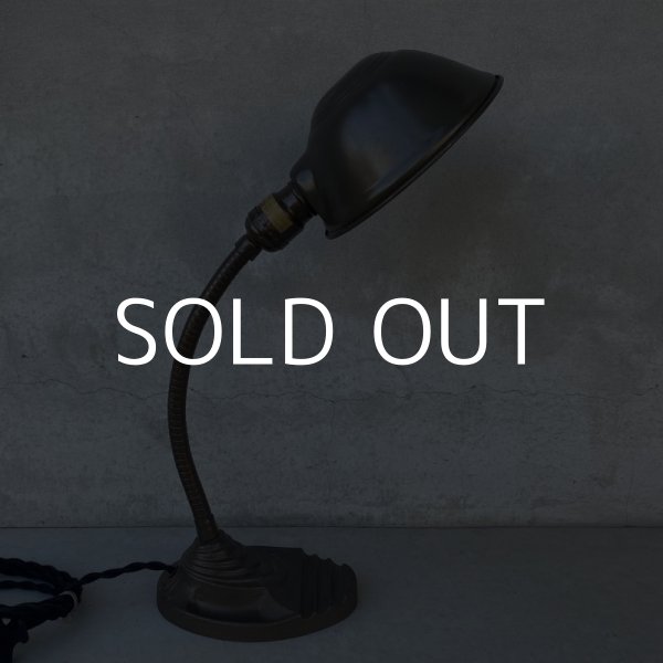 画像3: VINTAGE DESKLAMP EAGLE ヴィンテージ デスクランプ イーグル デスクライト スタンドライト 卓上ライト アメリカ / インダストリアル グースネック 照明 工業用 USA (1) (3)