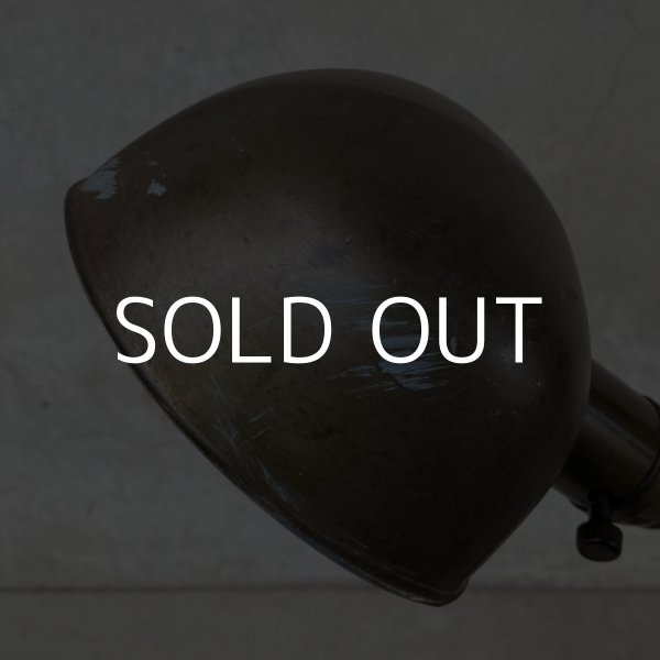 画像7: VINTAGE DESKLAMP ヴィンテージ デスクライト スタンドライト 卓上ライト アメリカ / インダストリアル グースネック 照明 工業用 USA (1) (7)