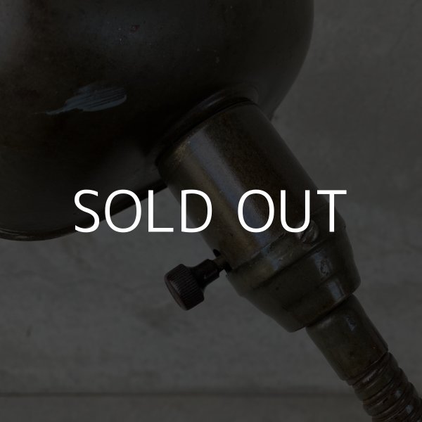 画像6: VINTAGE DESKLAMP ヴィンテージ デスクライト スタンドライト 卓上ライト アメリカ / インダストリアル グースネック 照明 工業用 USA (1) (6)