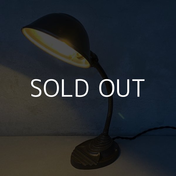 画像11: VINTAGE DESKLAMP EAGLE ヴィンテージ デスクランプ イーグル デスクライト スタンドライト 卓上ライト アメリカ / インダストリアル グースネック 照明 工業用 USA (1) (11)