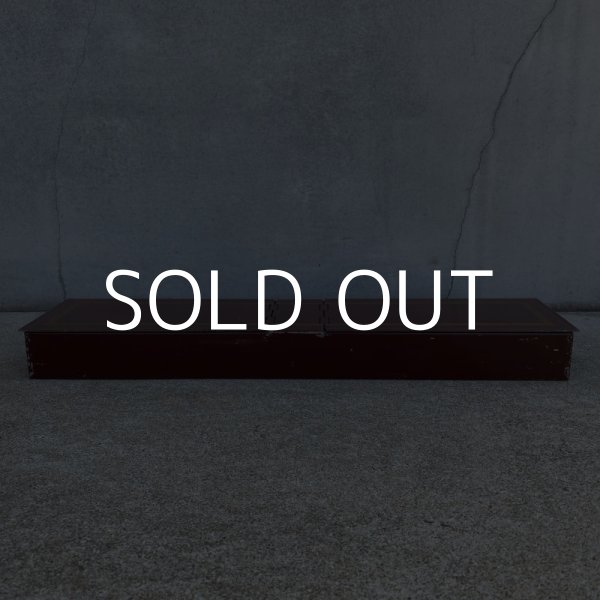 画像4: VINTAGE ANTIQUE SAFETYBOX ヴィンテージ アンティーク セイフティボックス アメリカ / インテリア ディスプレイ ボルドー ケース 貸金庫 収納 小物入れ 箱 店舗什器 USA (1) (4)