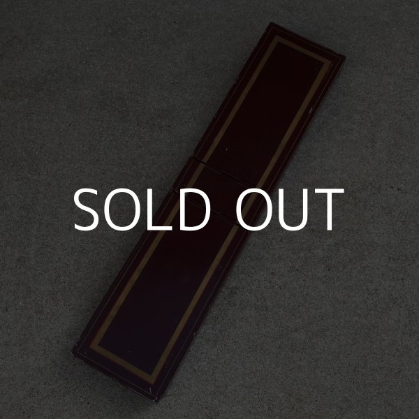 画像6: VINTAGE ANTIQUE SAFETYBOX ヴィンテージ アンティーク セイフティボックス アメリカ / インテリア ディスプレイ ボルドー ケース 貸金庫 収納 小物入れ 箱 店舗什器 USA (1) (6)