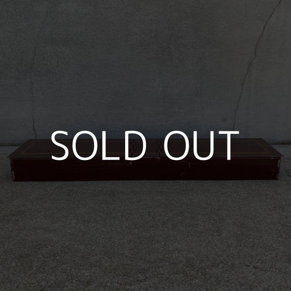 画像5: VINTAGE ANTIQUE SAFETYBOX ヴィンテージ アンティーク セイフティボックス アメリカ / インテリア ディスプレイ ボルドー ケース 貸金庫 収納 小物入れ 箱 店舗什器 USA (1) (5)