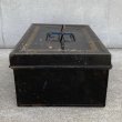 画像5: VINTAGE ANTIQUE SAFETY BOX ヴィンテージ アンティーク セイフティボックス アメリカ / インテリア ディスプレイ  ブラック 黒色 金庫 収納 小物入れ 箱 店舗什器 USA  (5)