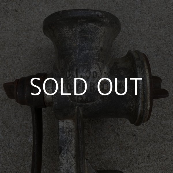 画像7: VINTAGE ANTIQUE FOOD CHOPPER KEYSTONE C.I.CO. BOYERTOWN ヴィンテージ アンティーク フードチョッパー ミートグラインダー アメリカ / インダストリアル キッチン インテリア キャストアイアン 道具 USA (7)