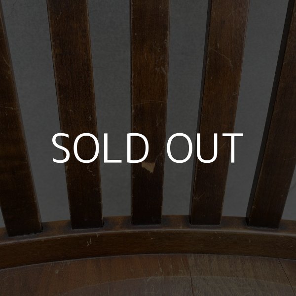 画像6: VINTAGE ANTIQUE ヴィンテージ アンティーク 椅子 アメリカ / チェア インダストリアル ウッド 回転椅子 家具 木製 店舗 什器 USA (2) (6)